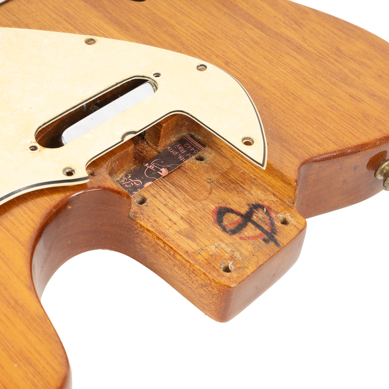 Vintage Fender Telecaster Thinline Natural Mahogany 1968 | Cream