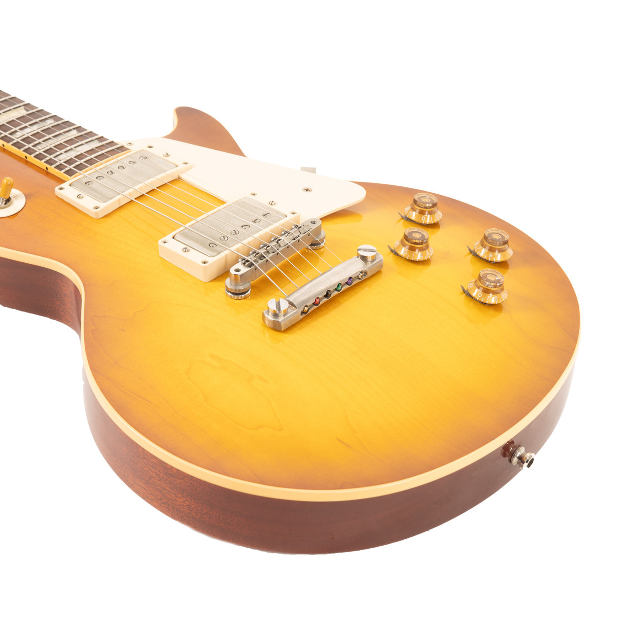 ギター Gibson Les Paul STD honey burst 2007 2007 Gibson Les Paul Standard Faded Honey Burst | Guitar Chimp