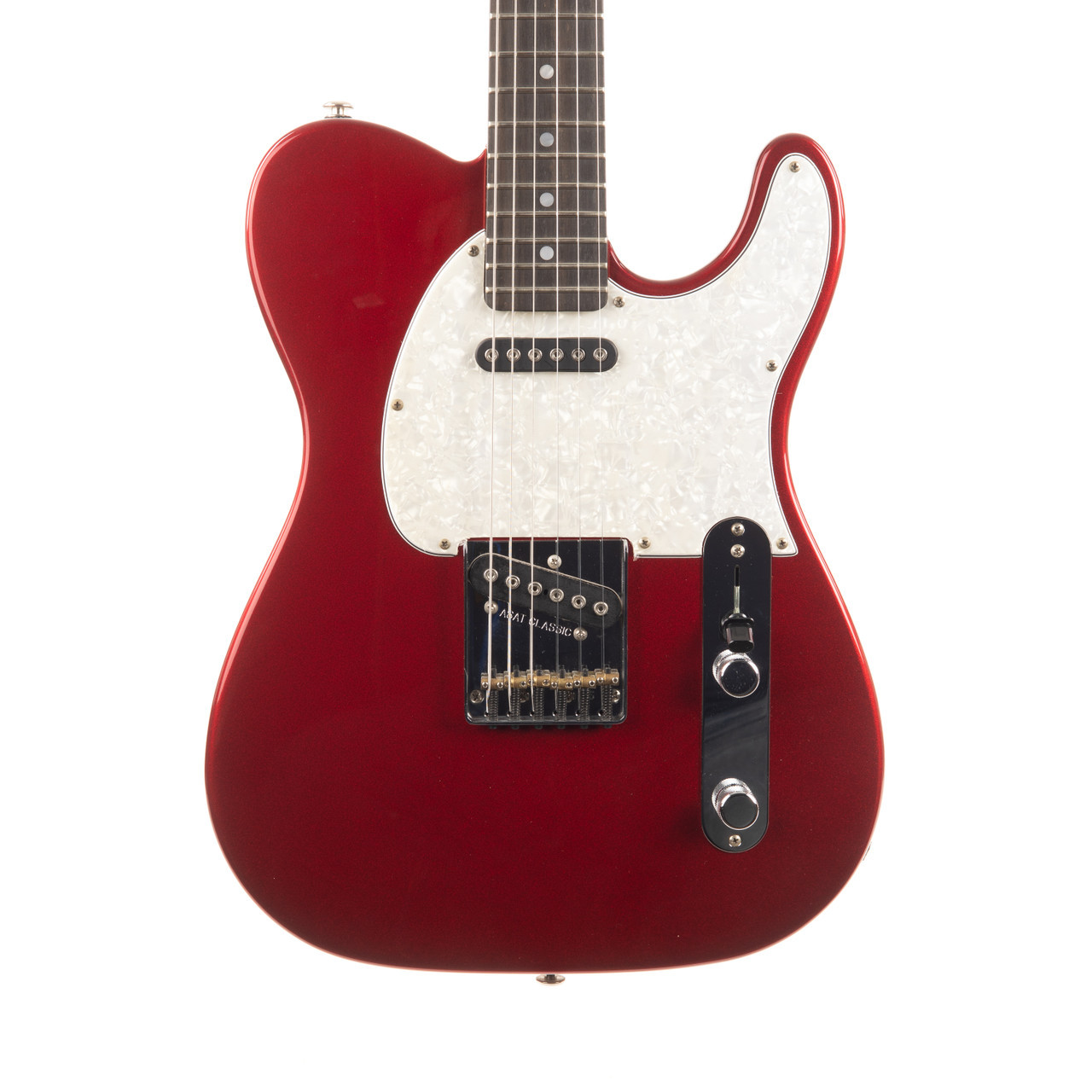 Used G&L Tribute ASAT Classic Candy Apple Red | Cream City Music