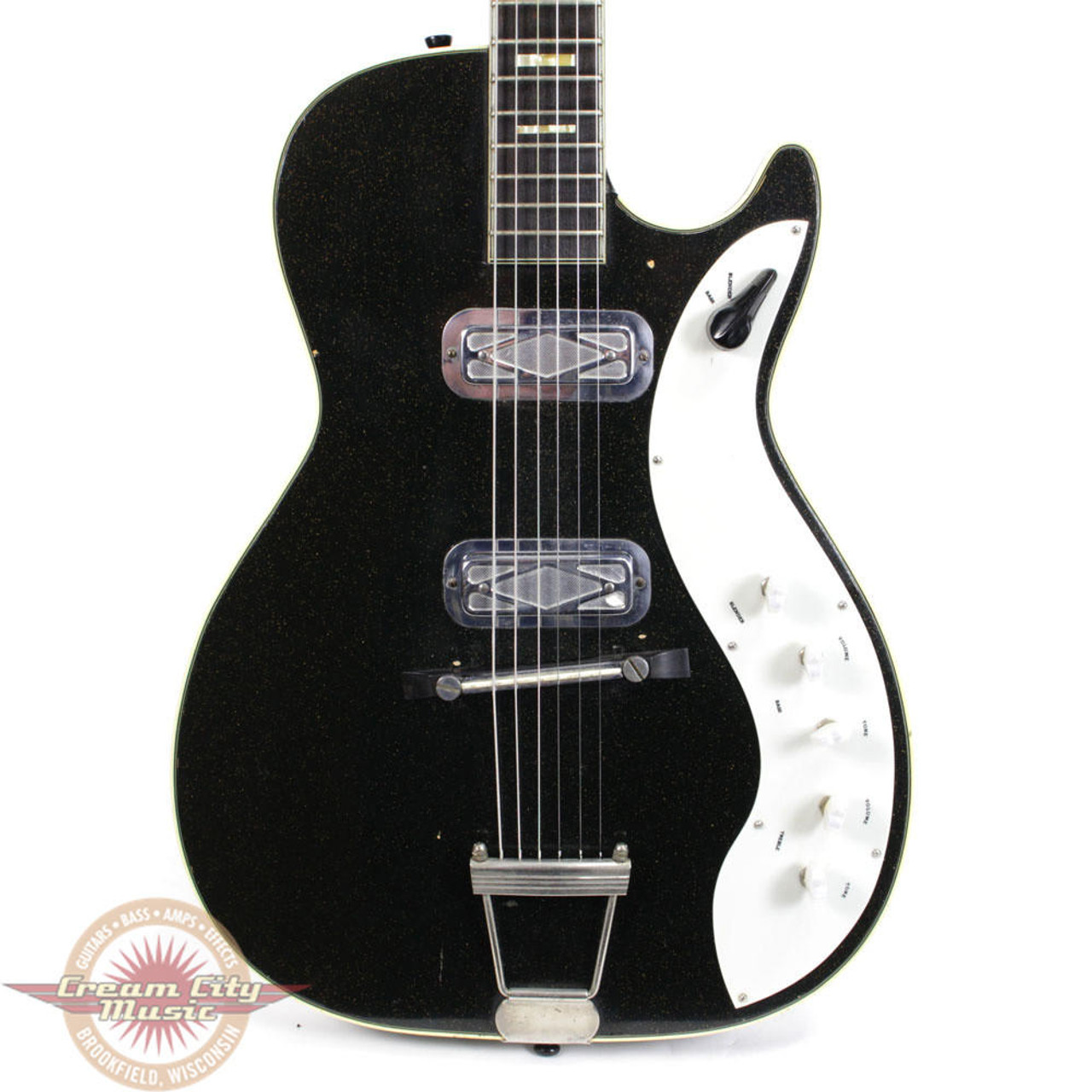 Vintage 1960s Harmony Jupiter Electric Guitar
