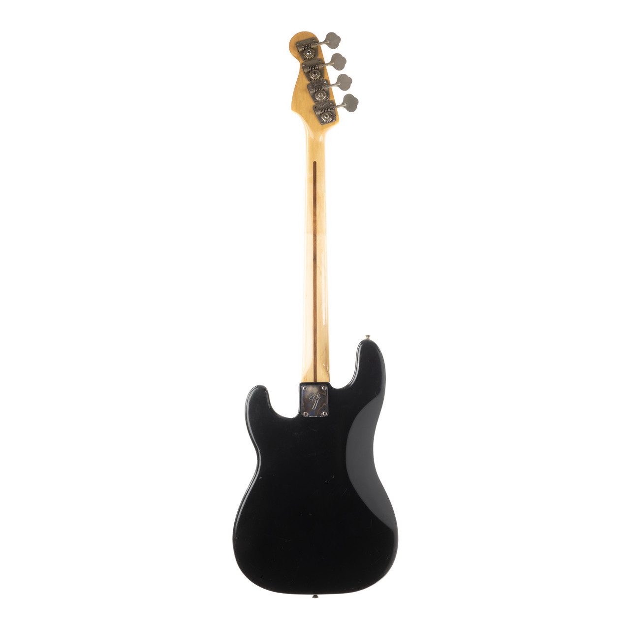 Vintage Fender Precision Bass Black 1976 | Cream City Music