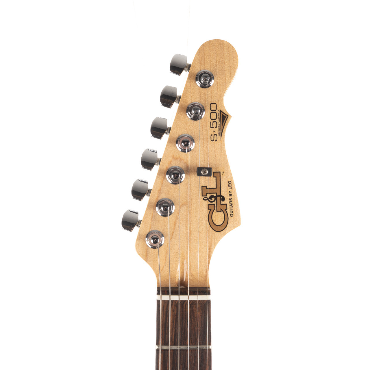 Used G&L S-500 Natural Flame Maple Top 2004 | Cream City Music