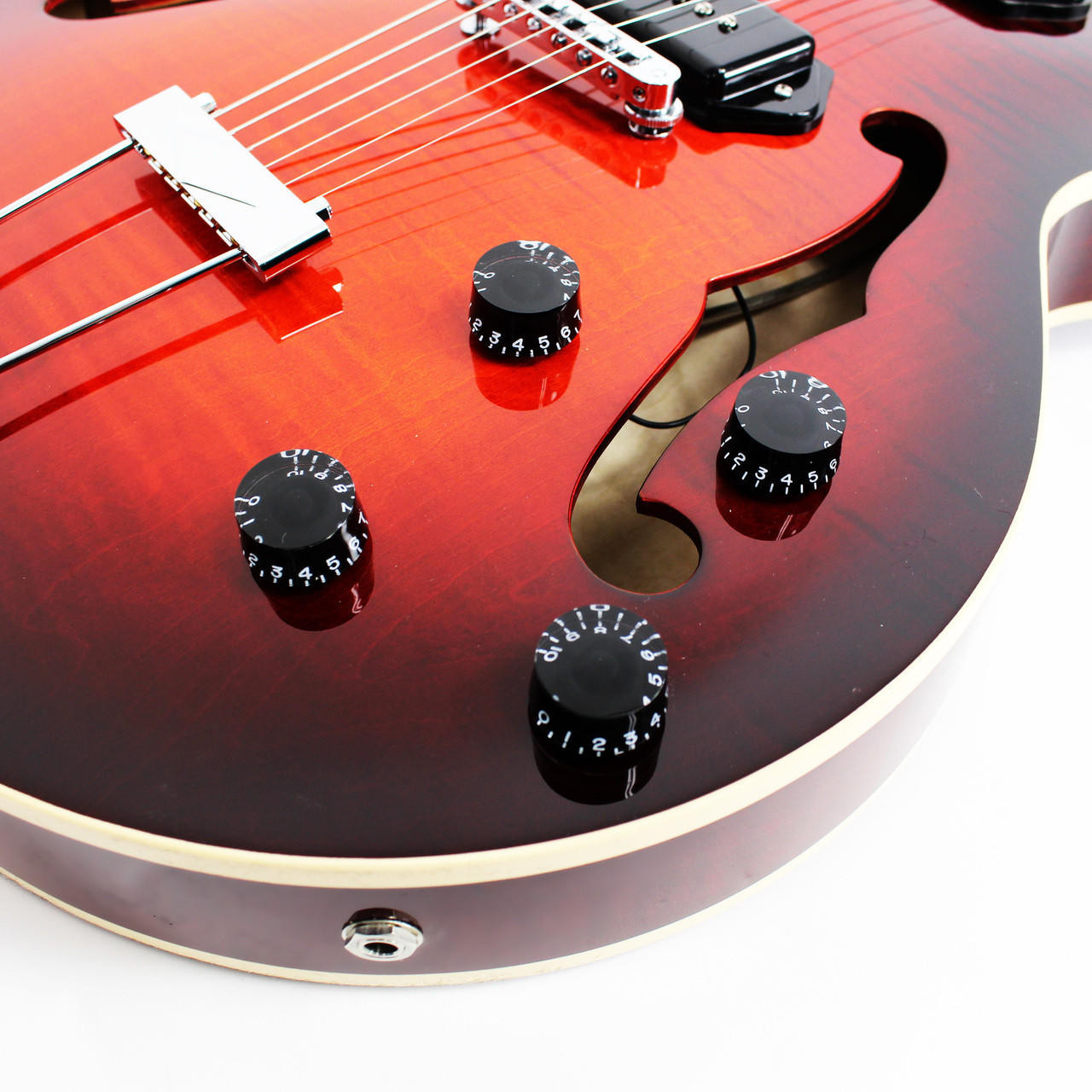 Heritage H525 Chestnut Burst Hollowbody Guitar | Cream City Music