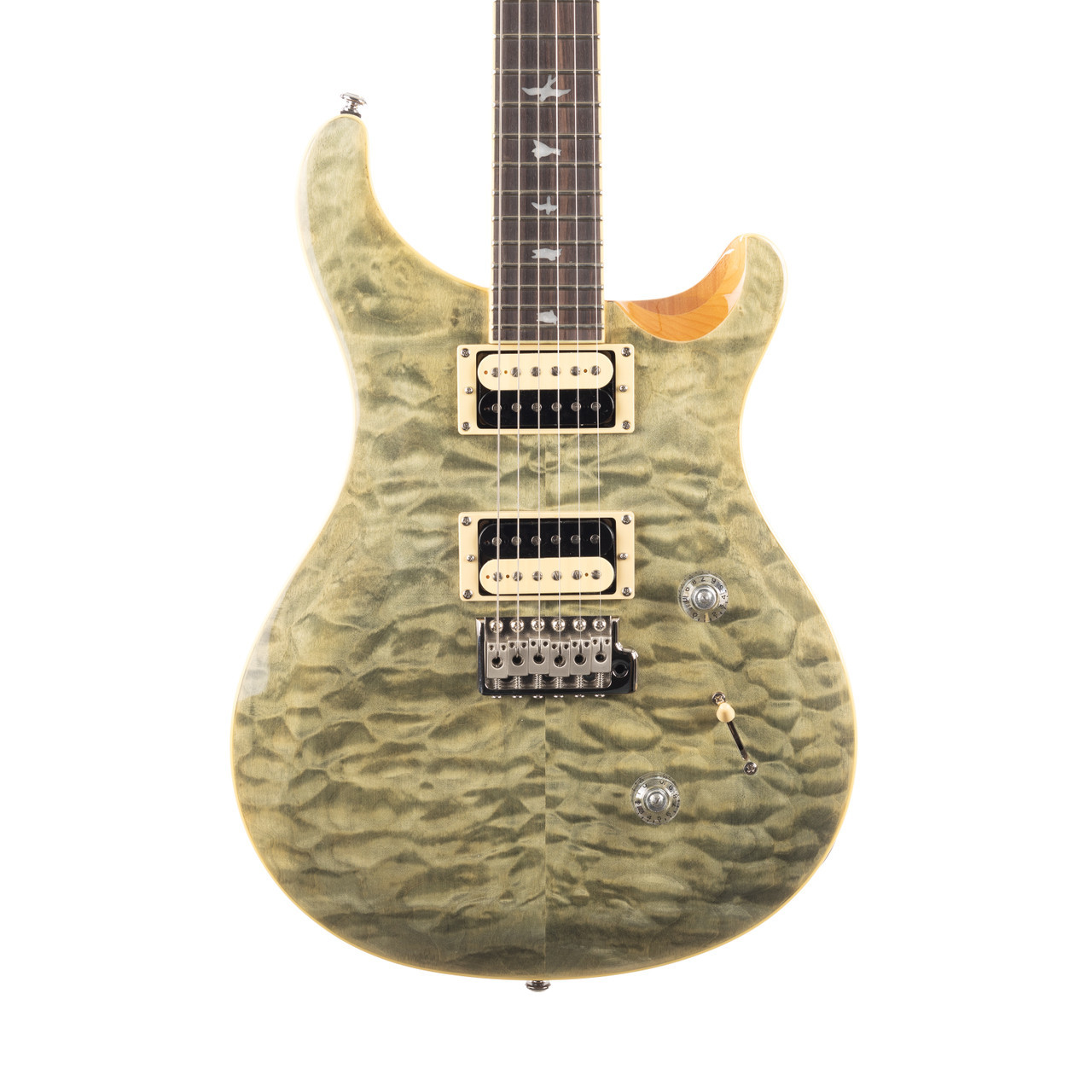Used Paul Reed Smith SE Custom 24 Trampas Green 2016 | Cream City