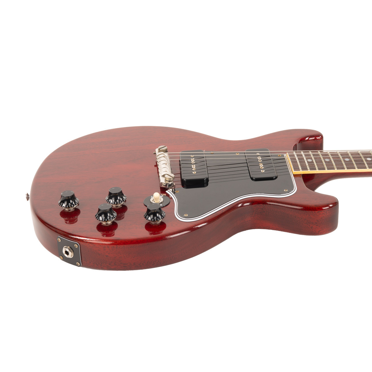 Gibson Custom 1960 Les Paul Special Double Cut Reissue VOS - Cherry Red |  Cream City Music