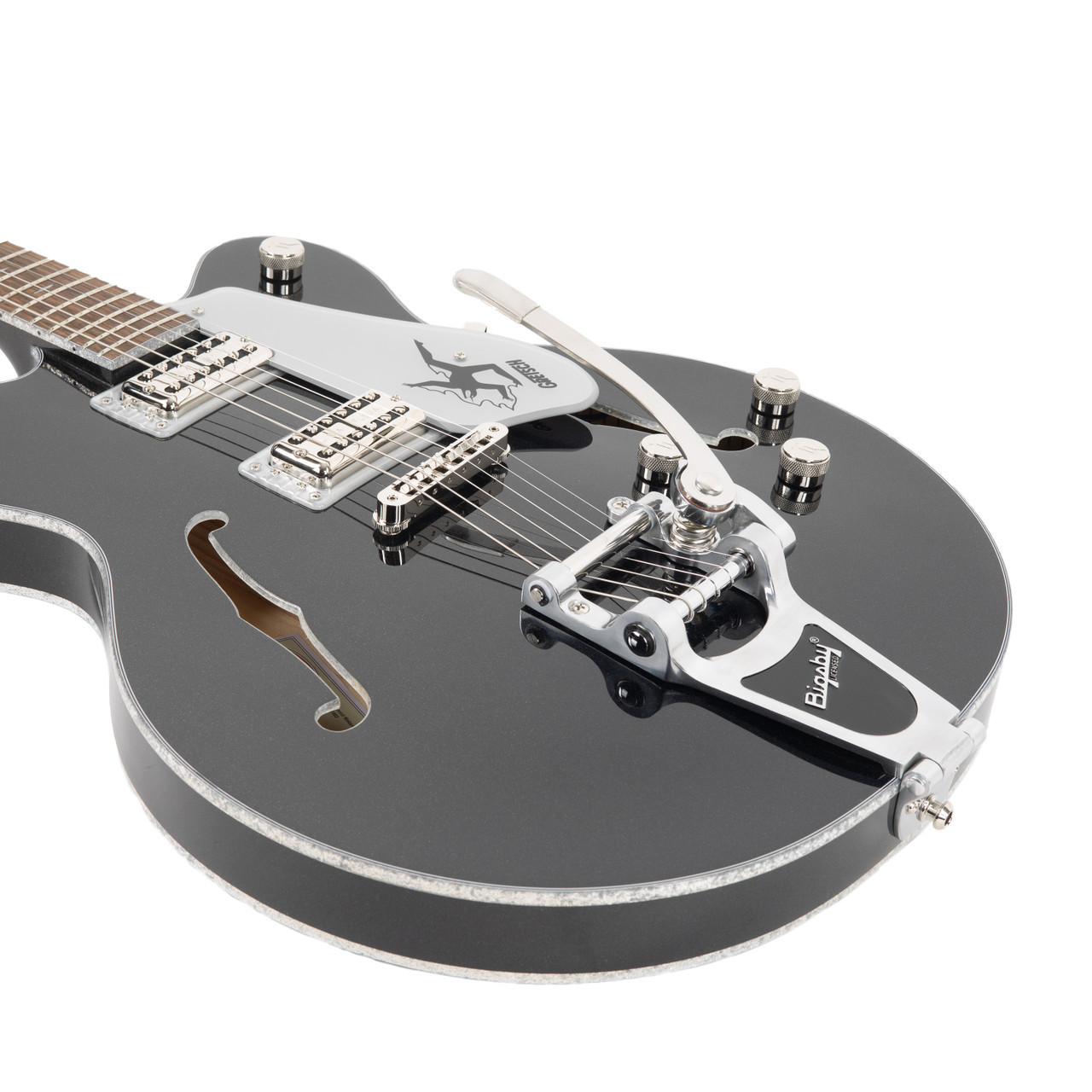 Gretsch Electromatic John Gourley Broadkaster Center Block - Iridescent  Black