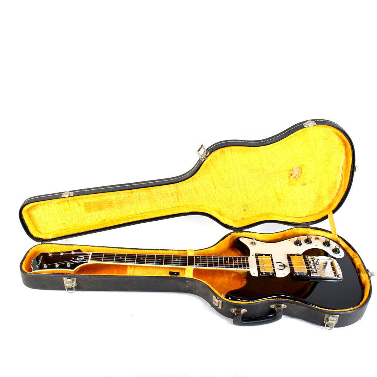 Vintage 1970s Epiphone Crestwood Electric Guitar | Cream