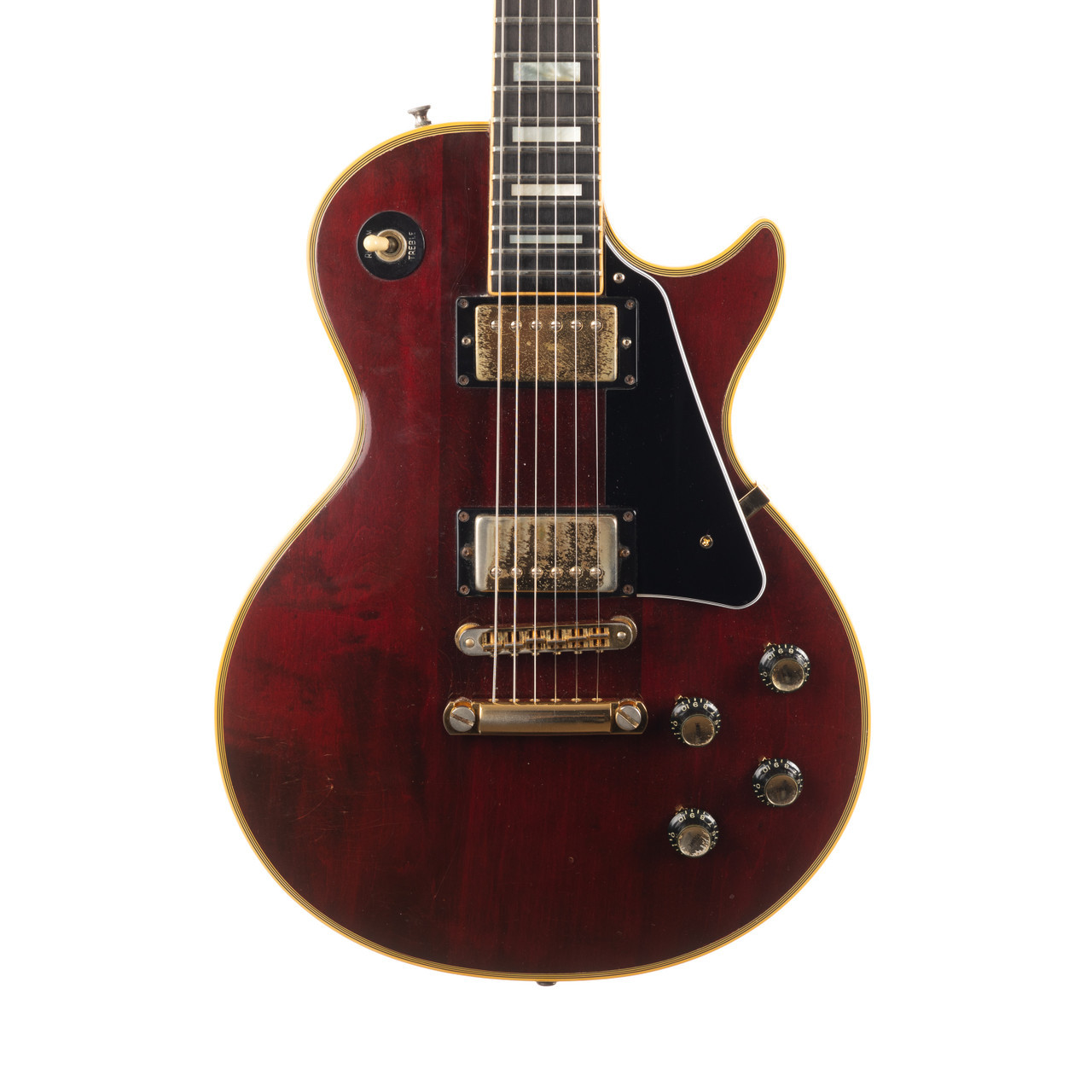 Vintage Gibson Les Paul Custom Wine Red 1977 | Cream City Music