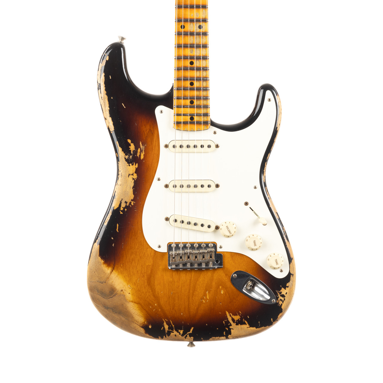 Used Fender Custom Shop Limited '57 Stratocaster NAMM Heavy Relic Sunburst  2018