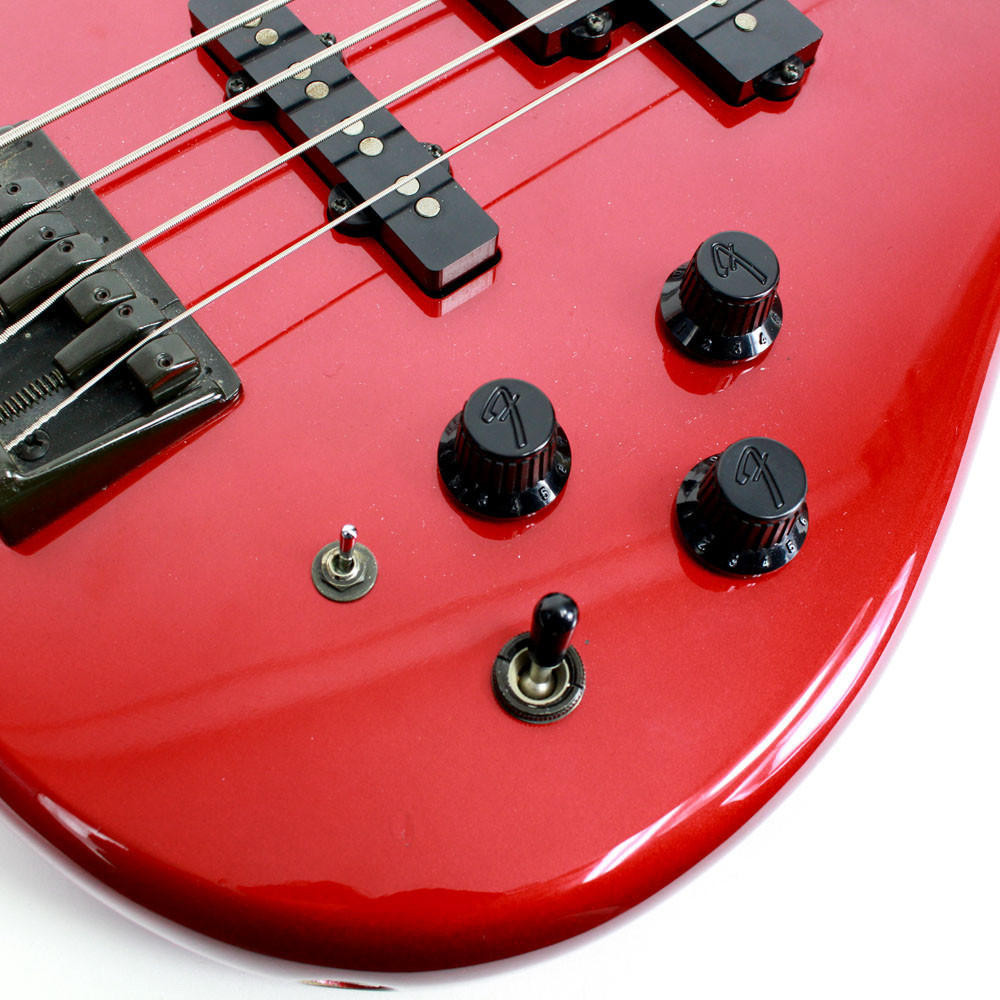 1980s Fender MIJ Power Jazz Bass Special Electric Bass Guitar Cream