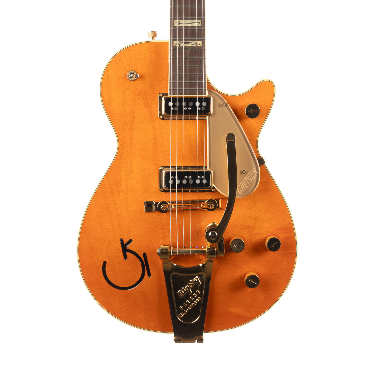 Gretsch G6120W-エレキギター オレンジ/ウエスタン-カントリー Used Gretsch 6120-60 Orange 2001 | eBay
