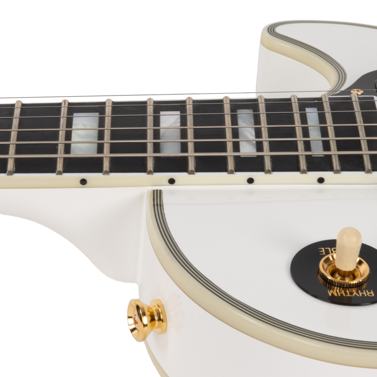 Epiphone Inspired by Gibson Custom Les Paul Custom - Alpine White