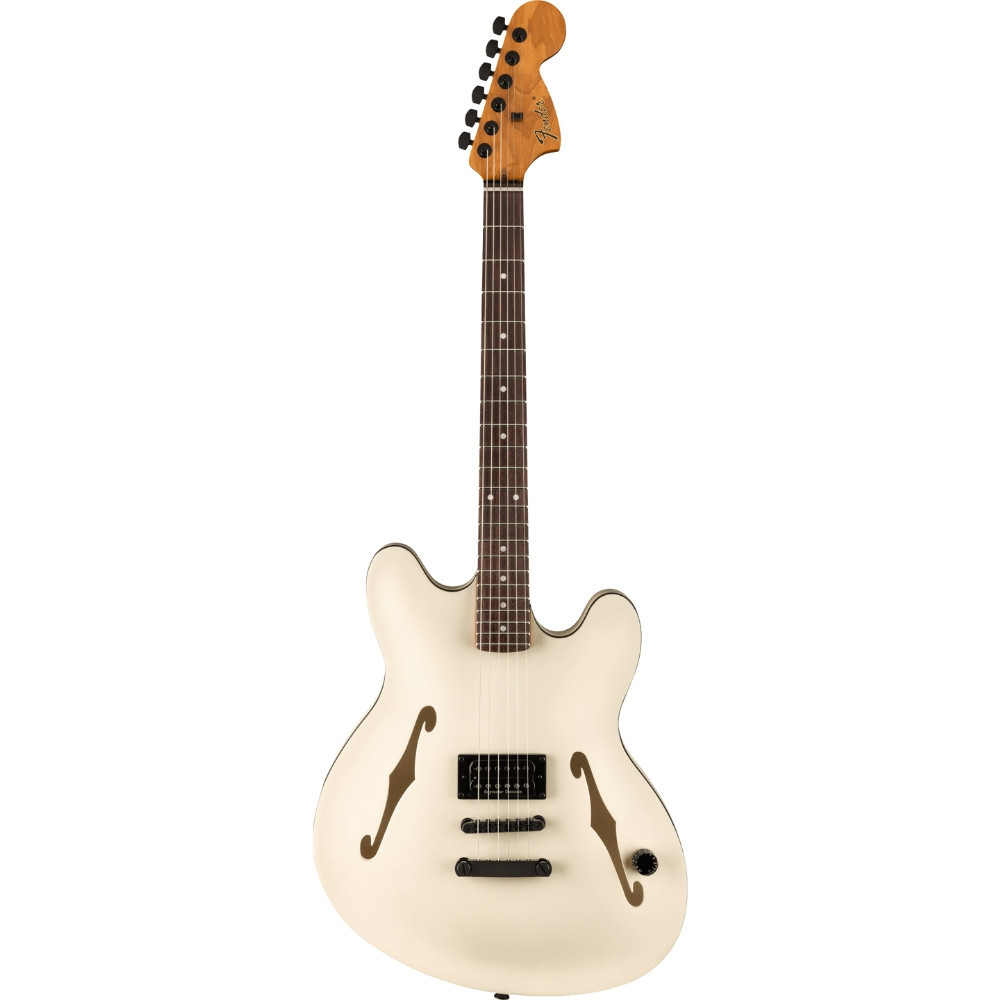 Fender Tom DeLonge Starcaster - Satin Olympic White | Cream City Music