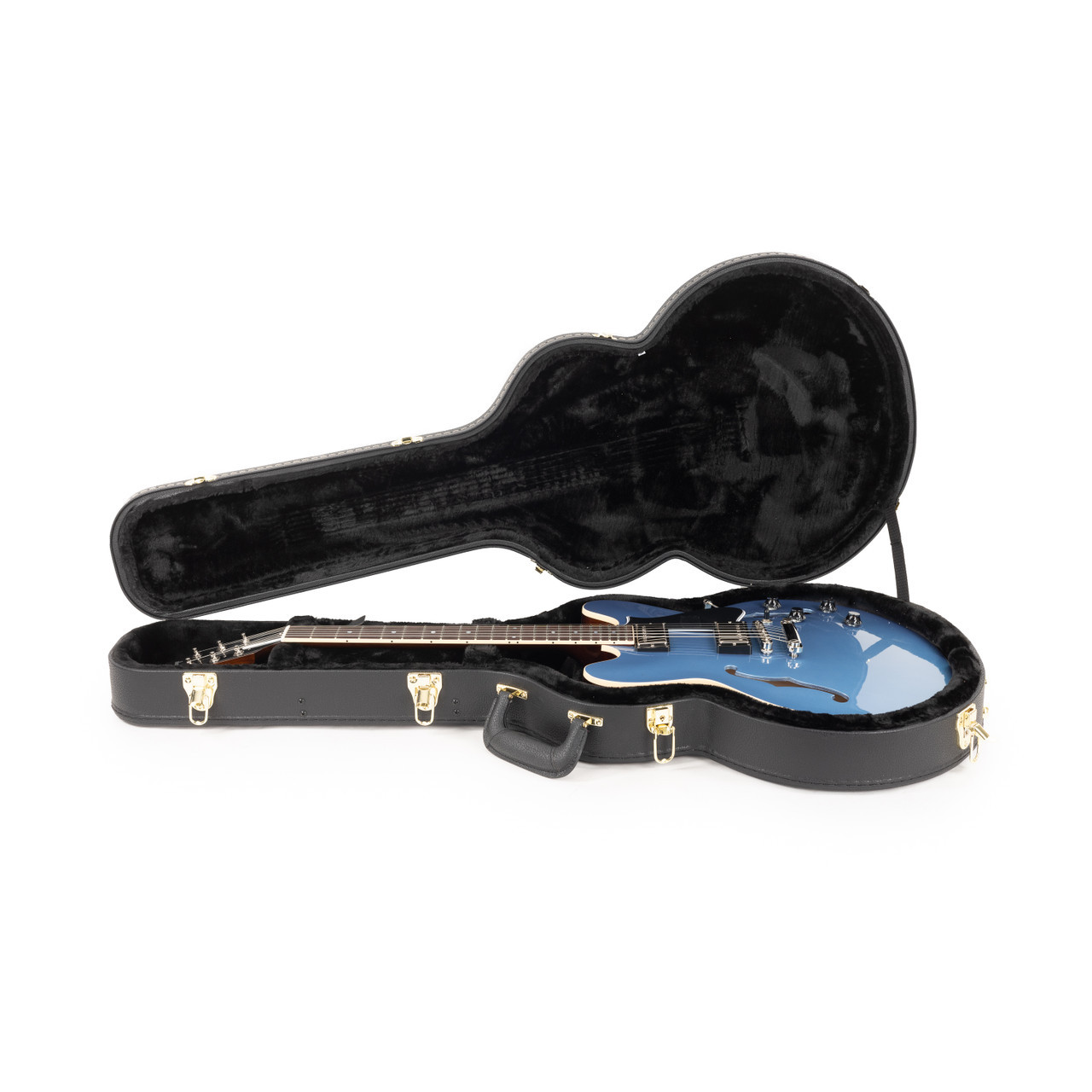 Heritage H-535 Standard Semi Hollow - Pelham Blue 1240544 | Cream 
