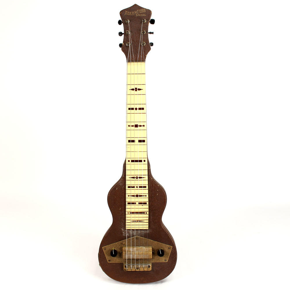 1940 Vintage Gibson Mastertone Lap Steel electric Guitar | Cream