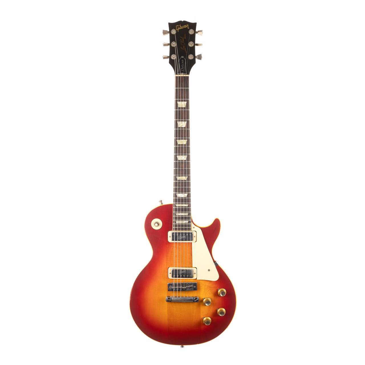 Vintage Gibson Les Paul Deluxe Cherry Sunburst 1972 | Cream City Music