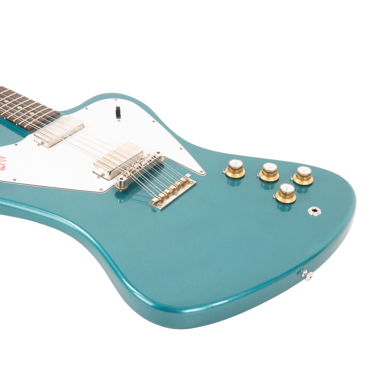 Gibson Custom 1965 Non-Reverse Firebird V 12-String Reissueu200b - Aqua Mist |  Cream City Music