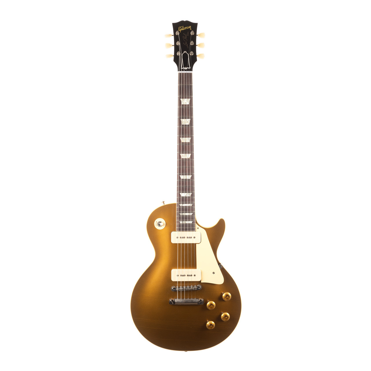 Gibson Custom 1956 Les Paul Standard All Gold Ultra Light Aged ...