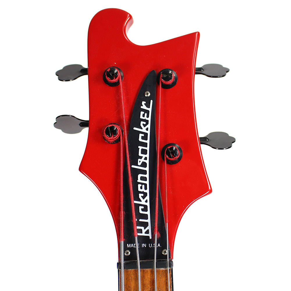 1991 Rickenbacker 4003 Electric Bass Guitar Red Finish | Cream