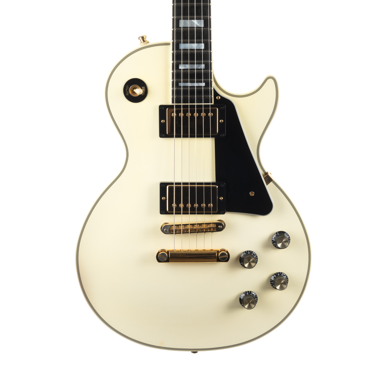 ギター Gibson Les Paul Custom 2004 Gibson Custom Shop Les Paul Custom Ebony 2004 | The Music Zoo