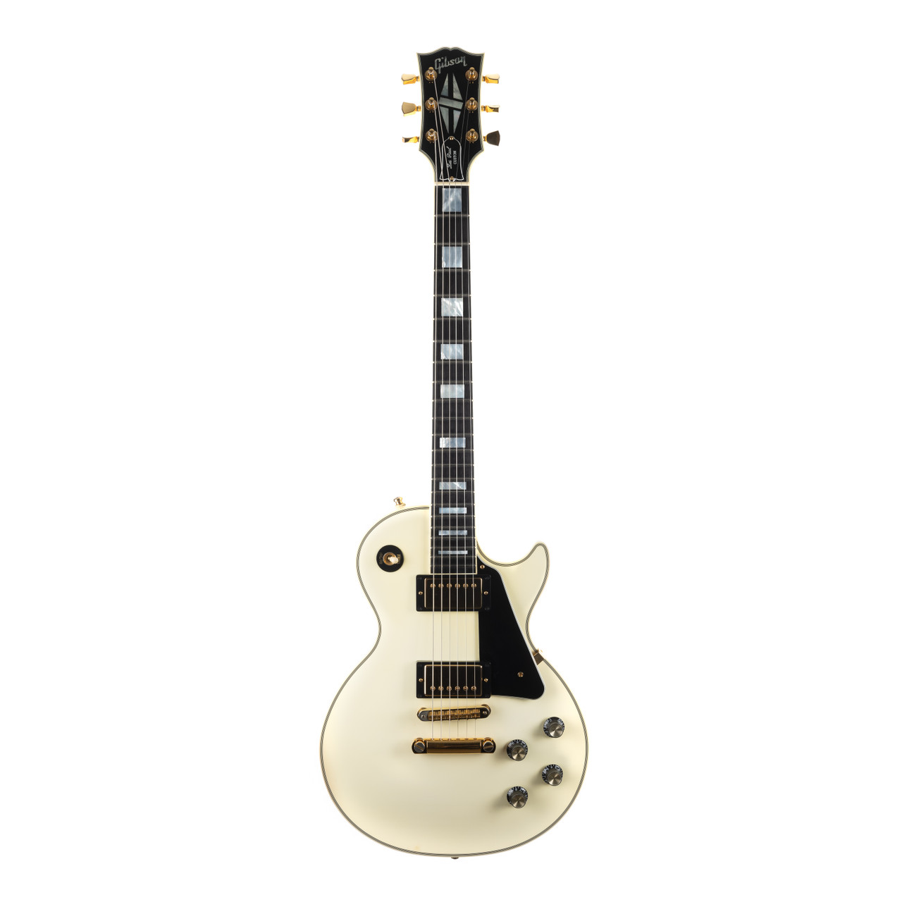 ギター Gibson Les Paul Custom 2004 2004 Gibson Custom Shop Les Paul Custom Wine Red | Guitar Chimp