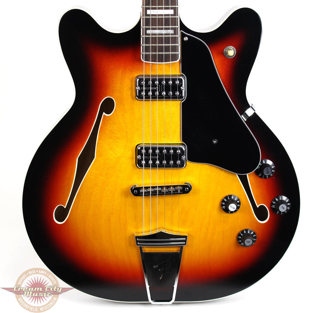 Used Fender Modern Player Series Coronado II Semi Hollow Body