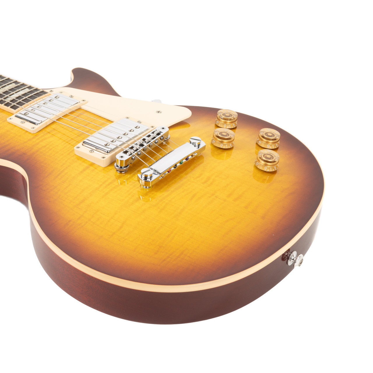 Used Gibson Les Paul Traditional Ice Tea Burst 2016 | Cream City Music