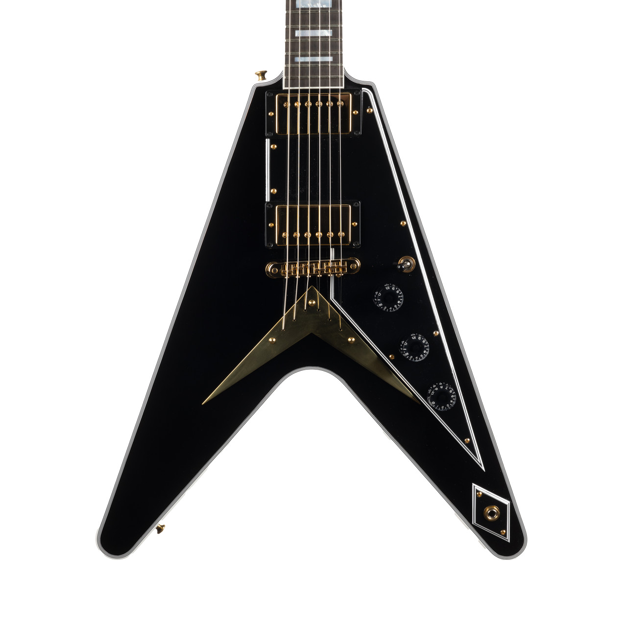 Gibson Custom Flying V Custom with Ebony Fingerboard - Ebony