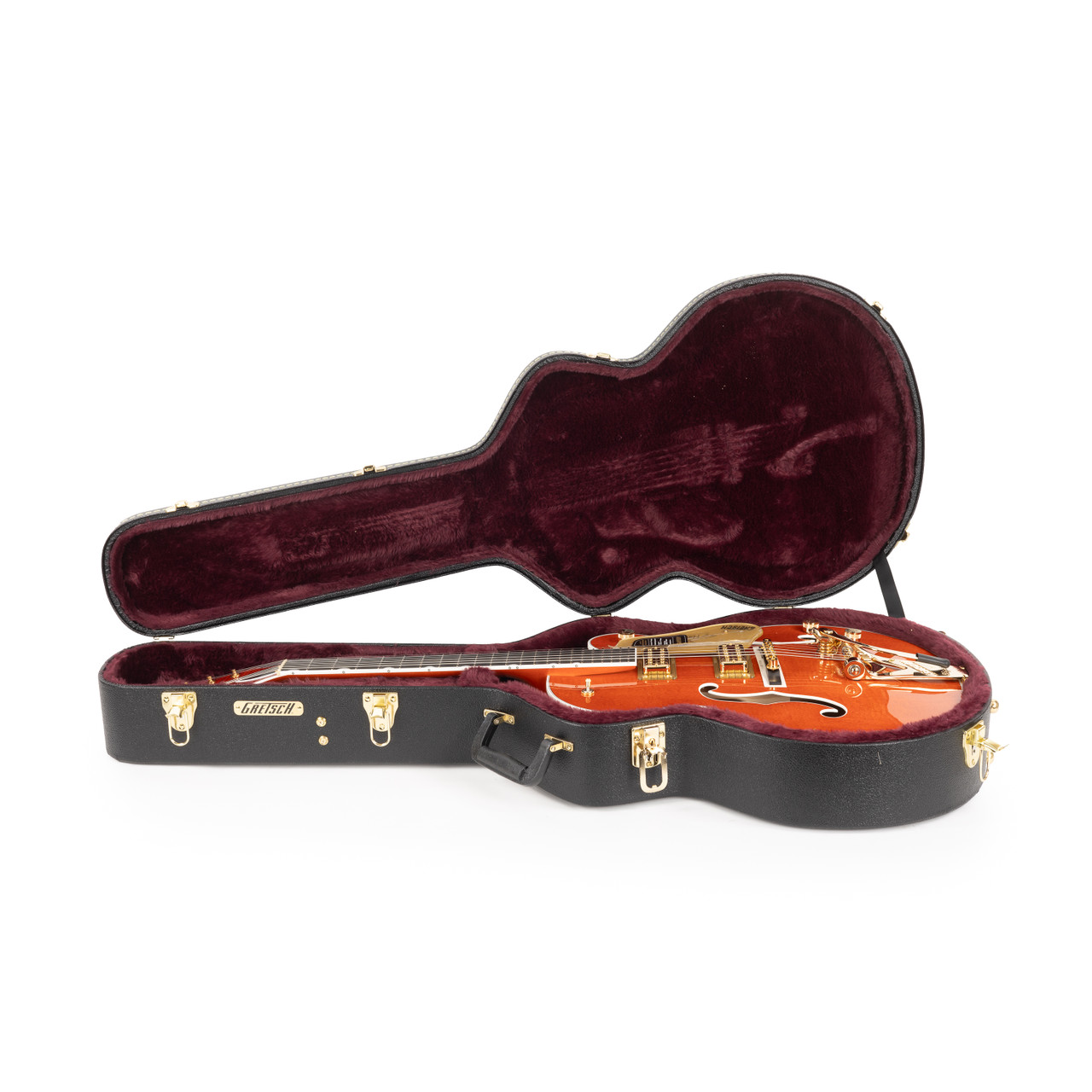 Gretsch Nashville Hollow Body with Bigsby - Orange Stain | Cream