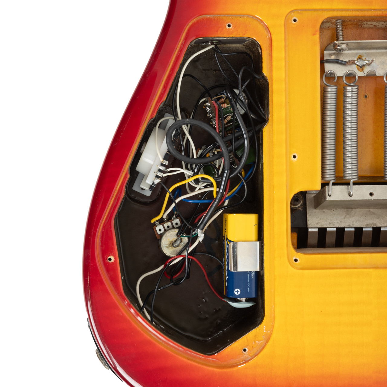 Vintage Charvel 475 Deluxe Exotic Cherry Sunburst 1989 | Cream