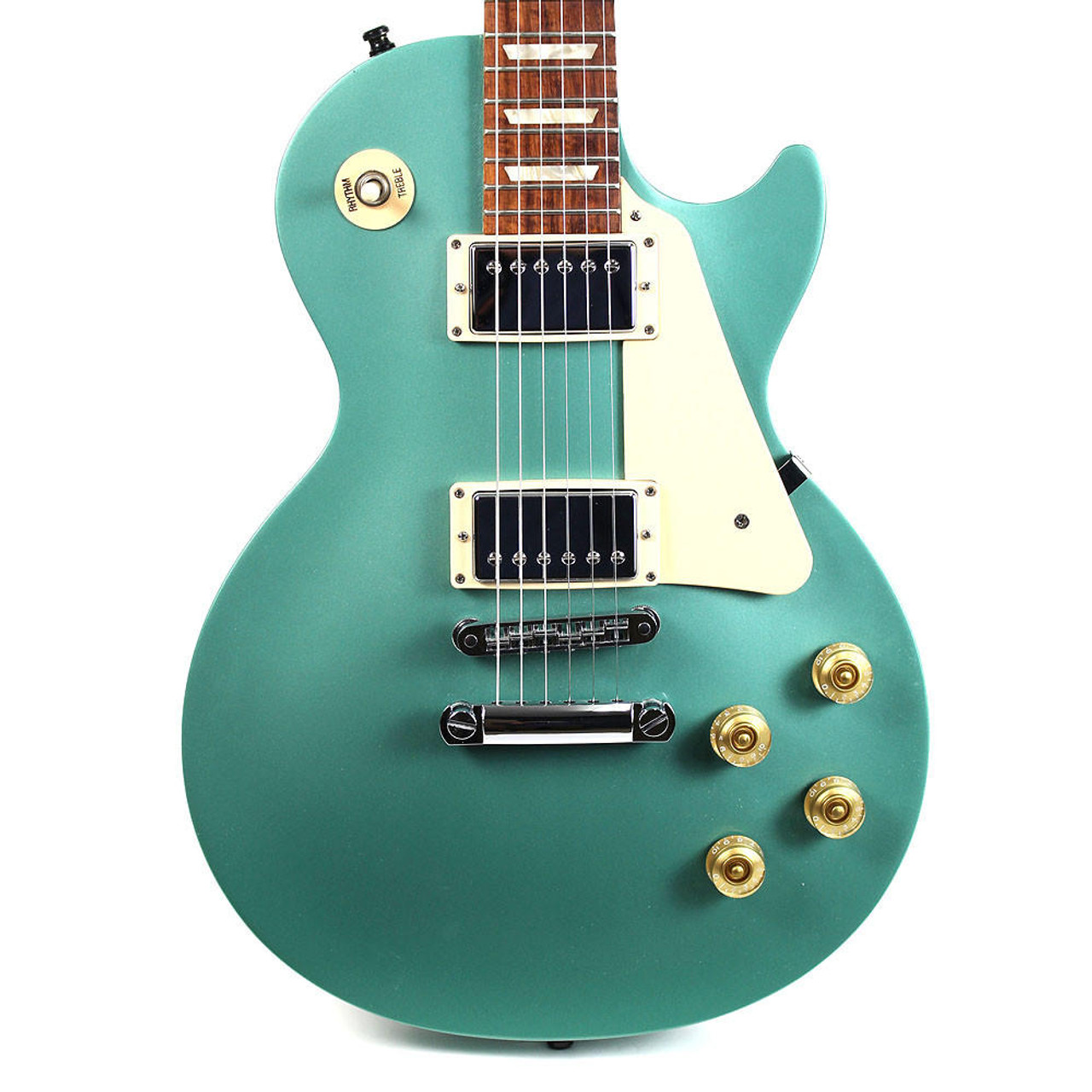 ギター Gibson Les Paul Studio Mod Green Gibson Mod™ Collection Les Paul Studio Session, Jade Oasis