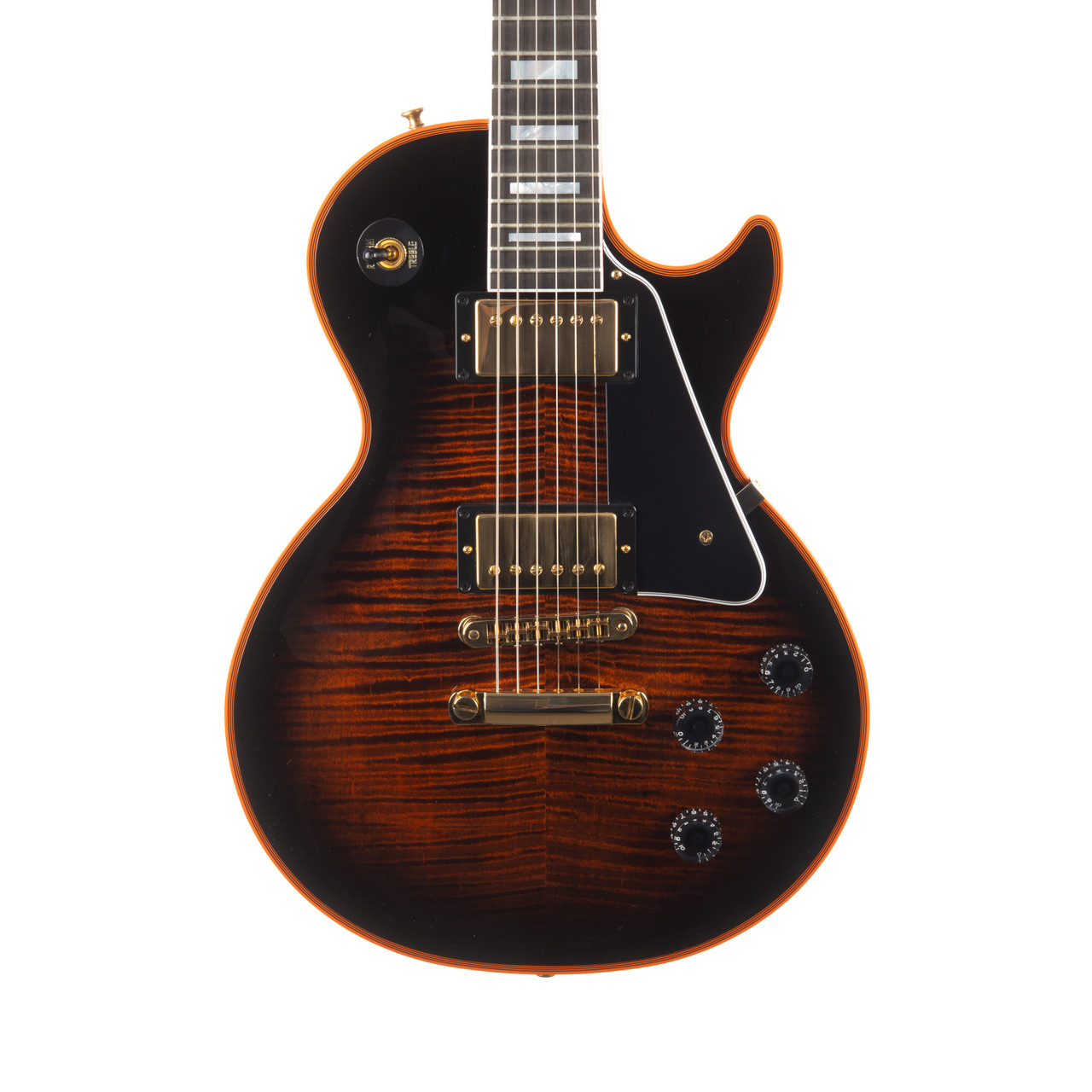 Gibson Custom M2M Les Paul Custom Figured - Orange Widow Burst