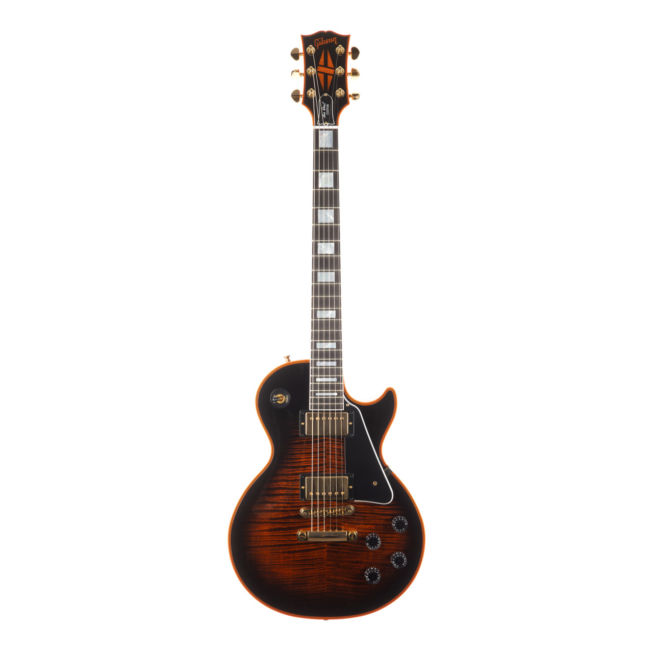 Gibson Custom M2M Les Paul Custom Figured - Orange Widow Burst