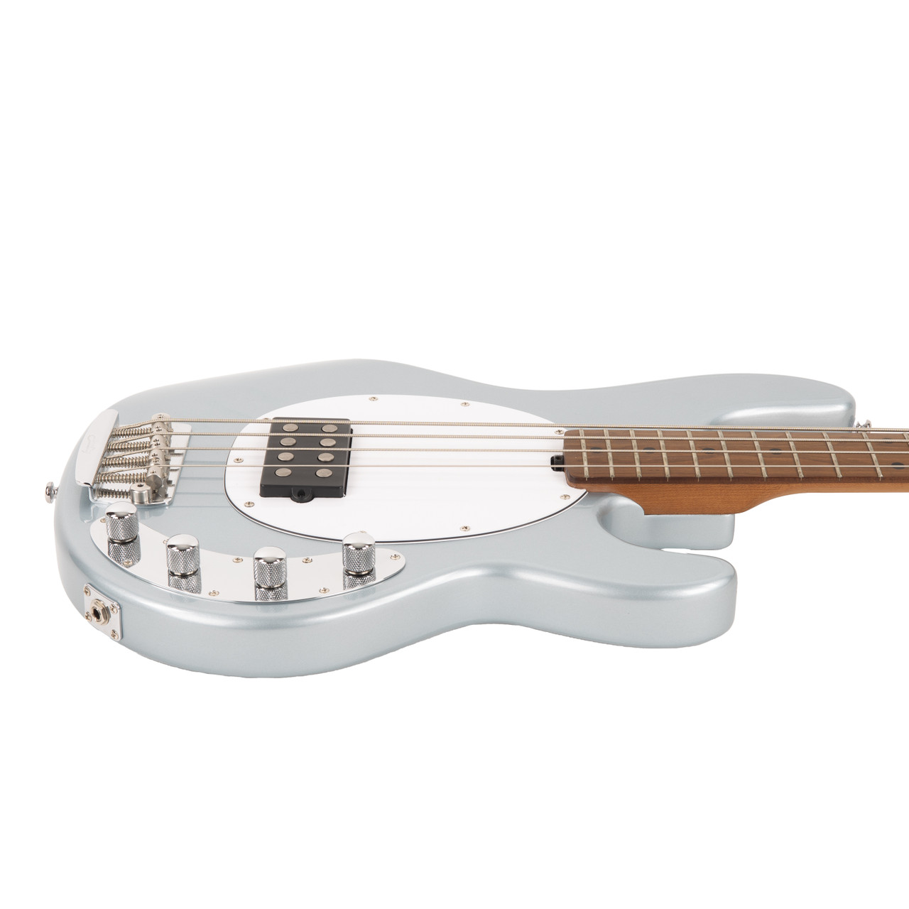 Used Sterling By Music Man Stingray Silver 2021 | Cream City