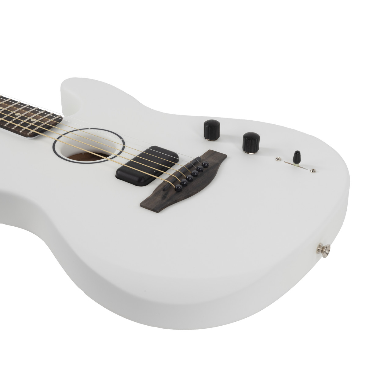 Fender FINNEAS American Acoustasonic Telecaster Ebony - Satin