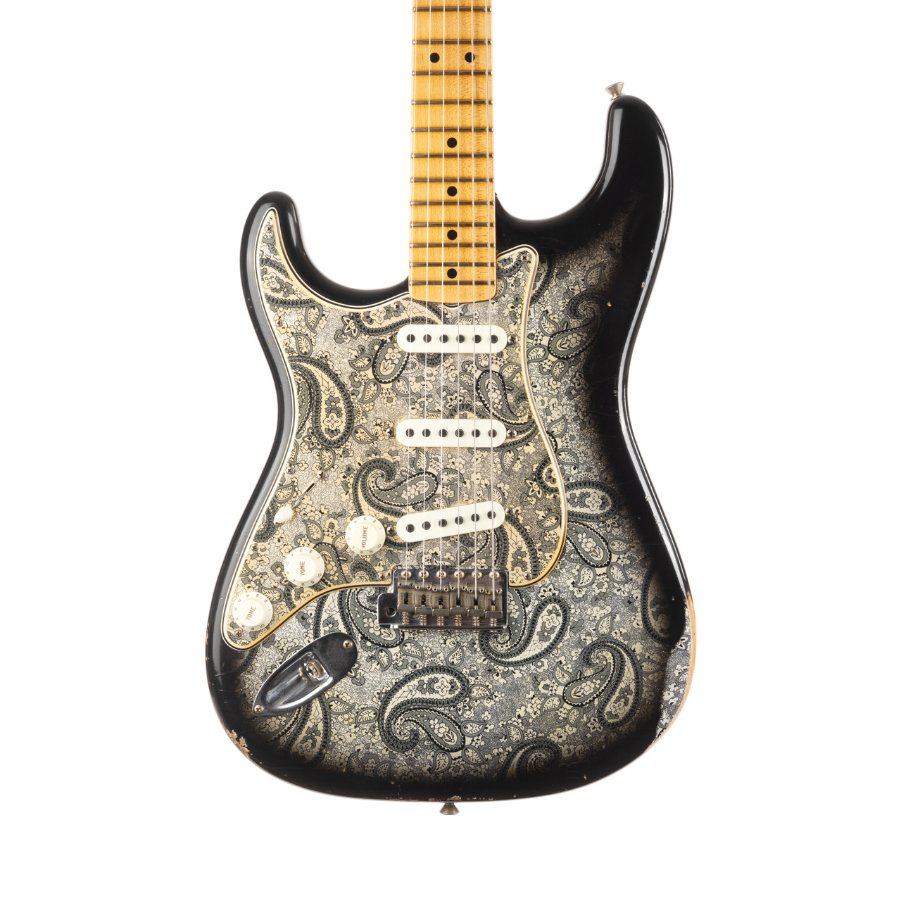 Used Fender Custom Shop '68 Relic Stratocaster Left Handed Black