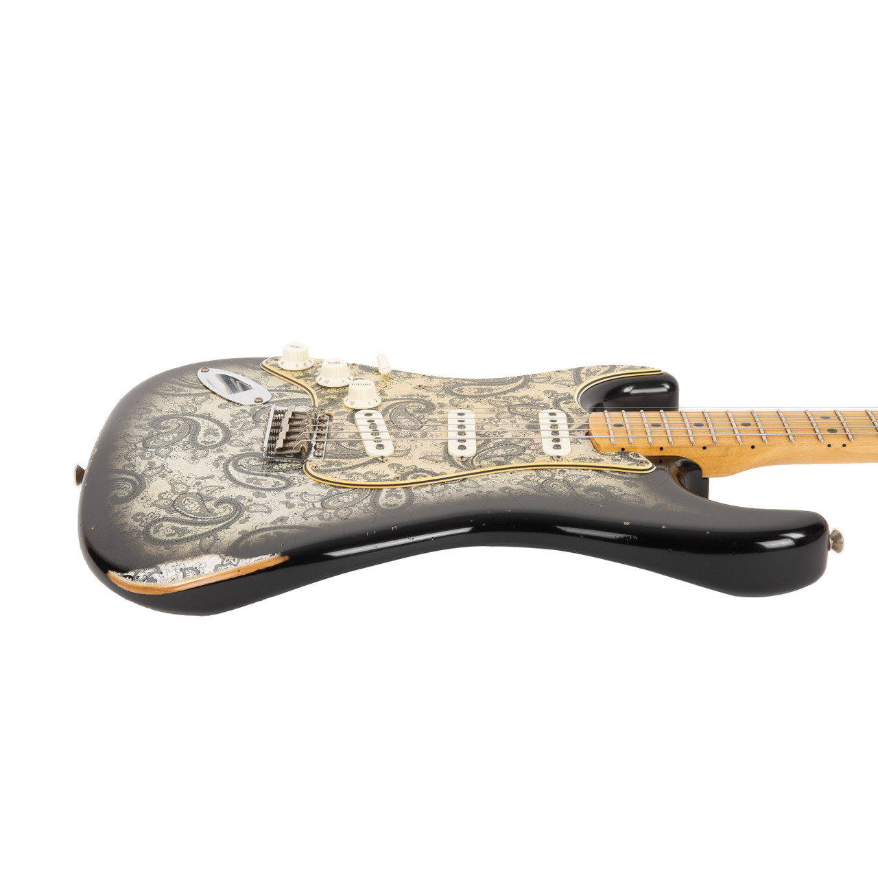 Used Fender Custom Shop '68 Relic Stratocaster Left Handed Black