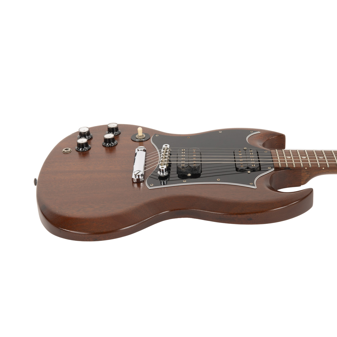 Used Gibson SG Left Handed Worn Satin Brown 1998 | Cream City Music