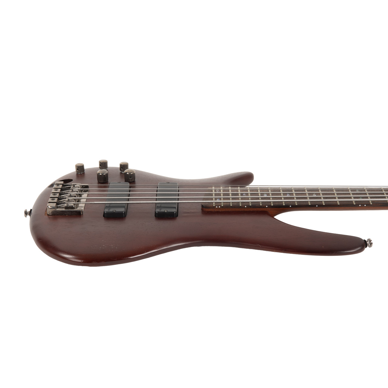 Used Ibanez SR505L Left Handed 5-String Bass Natural 2008 | Cream