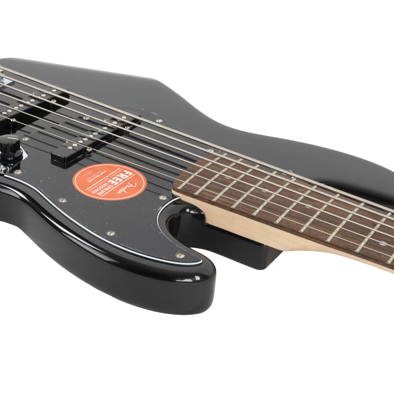 Squier Affinity Series Jazz Bass VI Laurel - Black Metallic