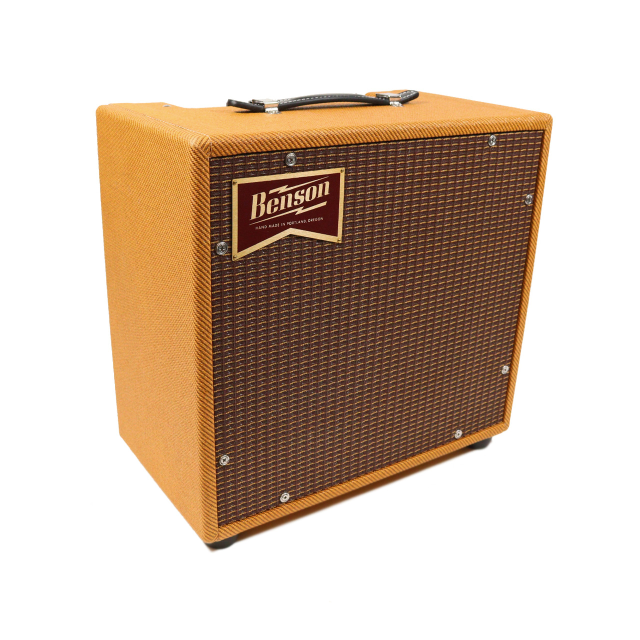 Benson Amps Vinny Reverb 5W 1x10 Tube Combo Amp Vintage Tweed Cream