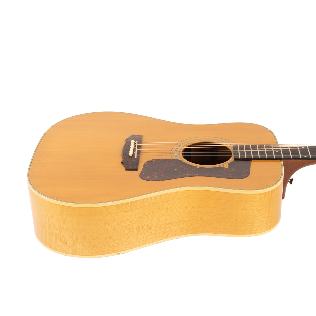 Vintage Guild D-44-M-BLD Bluegrass Jubilee Flame Maple Natural