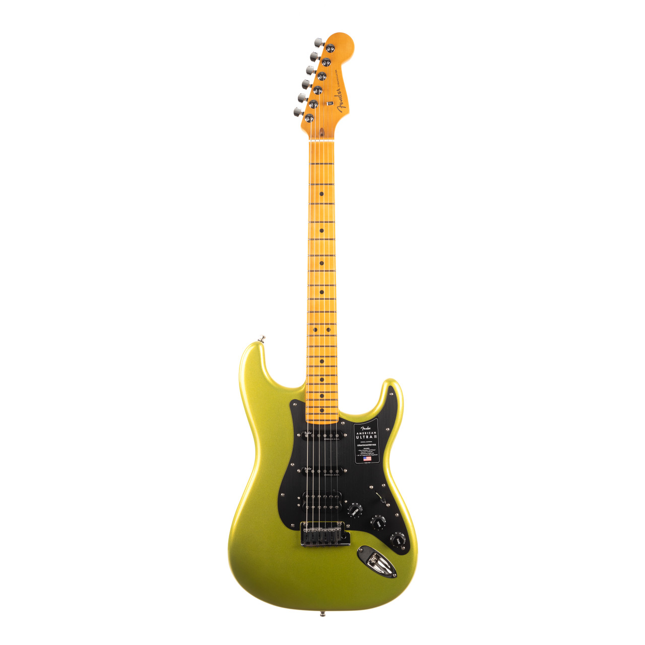 Fender American Ultra II Stratocaster HSS Maple - Solar Flare