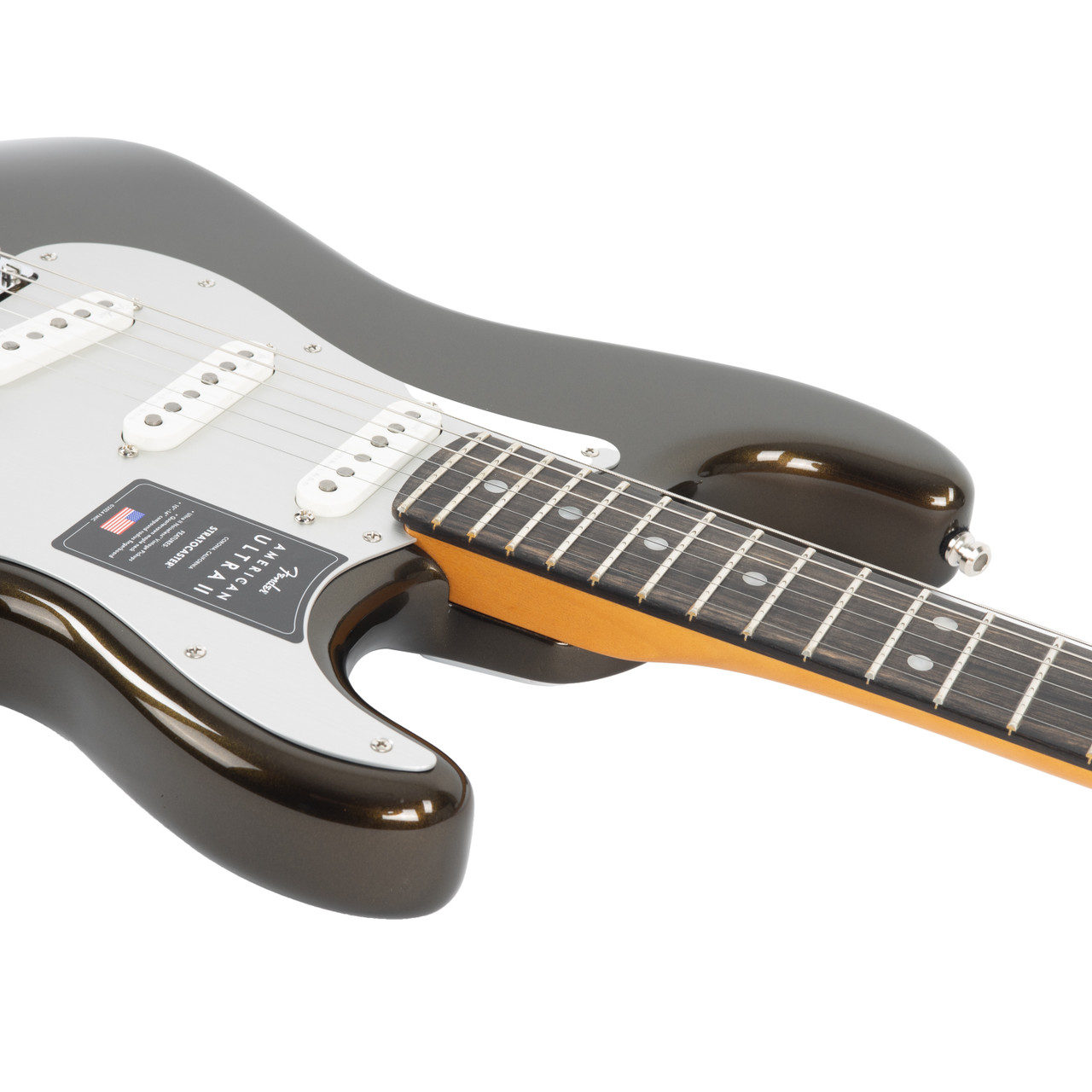 Fender American Ultra Stratocaster ブラック Fender American Ultra Stratocaster - Black with Roasted Maple