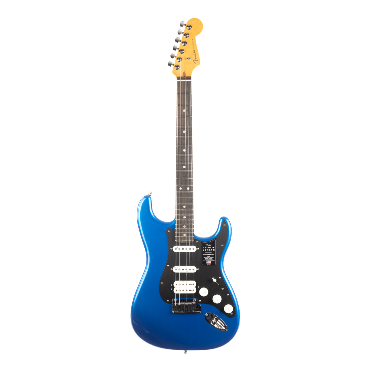 Fender American Ultra II Stratocaster HSS Ebony - Noble Blue