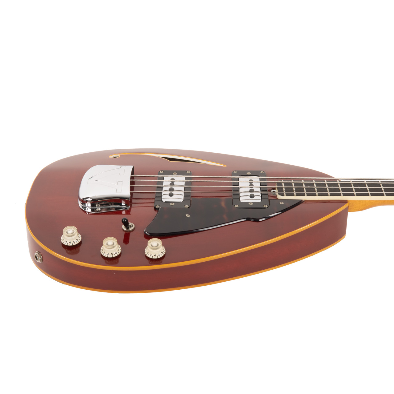 Vintage Vox Stinger IV Teardrop Bass Cherry 1960s | Cream