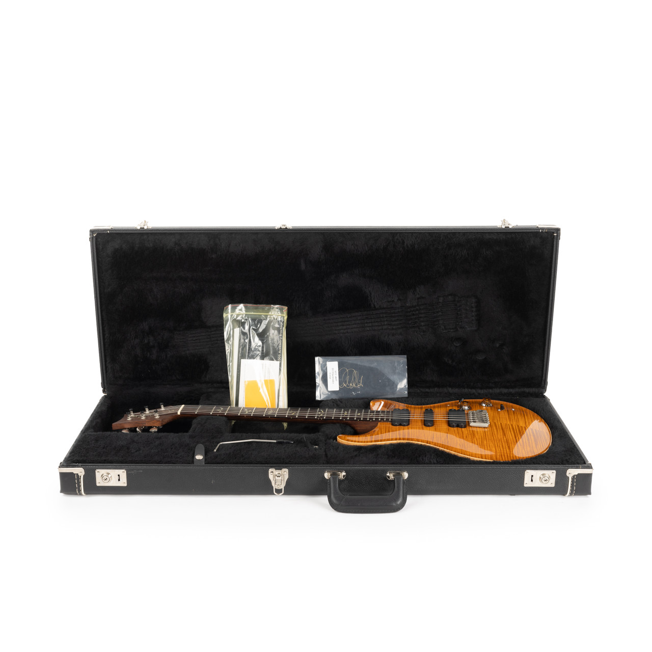 Used PRS 513 Brazilian Rosewood Amber Flame Top 2005 | Cream