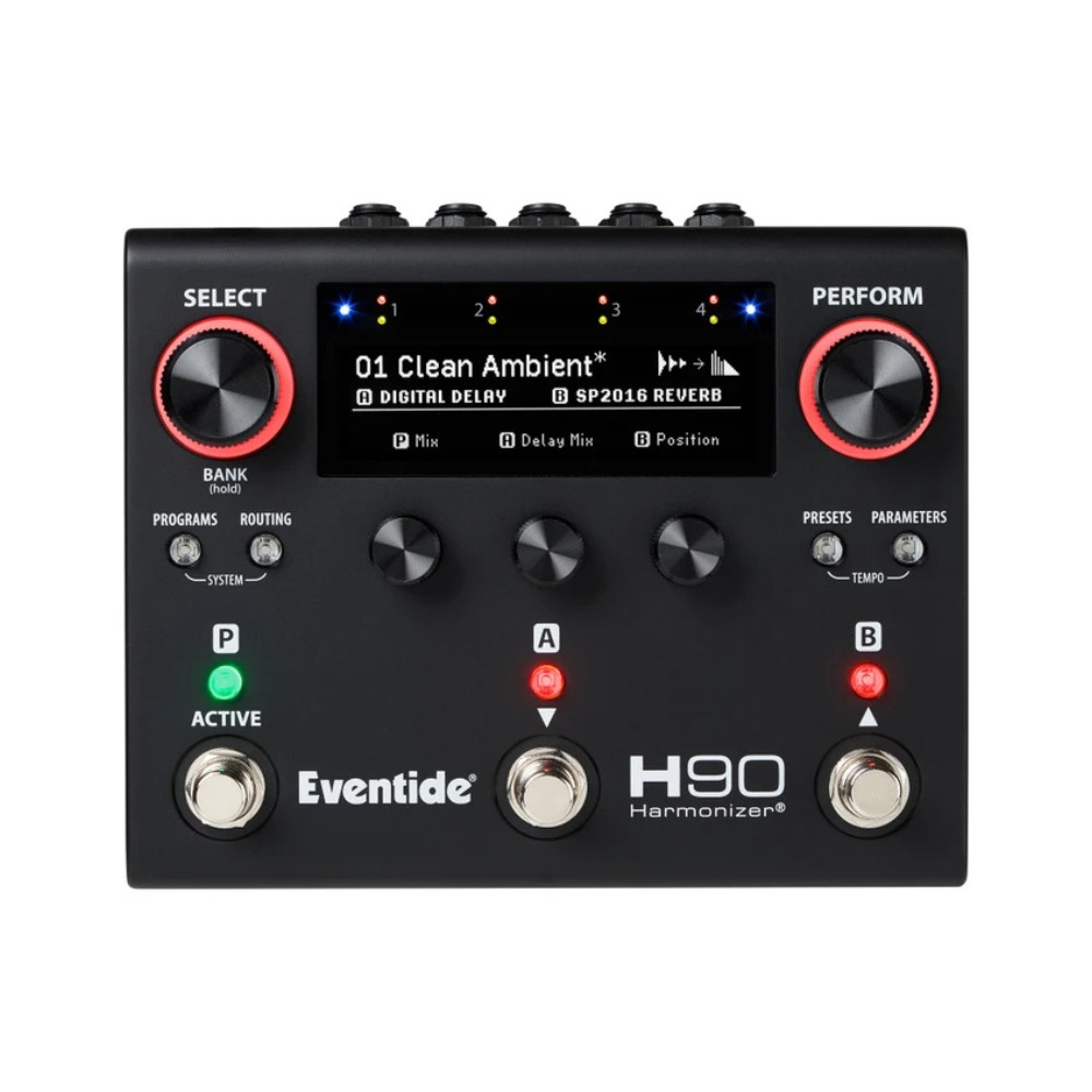 Eventide H90 Dark Harmonizer Multi Effects Pedal - Black | Cream