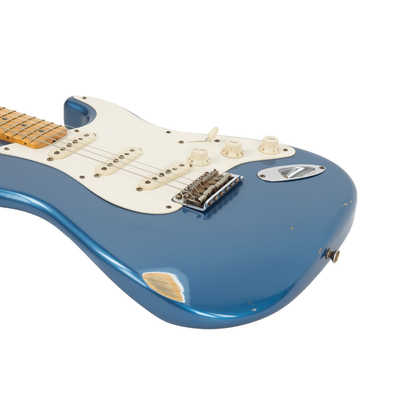 Used Fender Custom Shop '58 Stratocaster Relic Lake Placid Blue