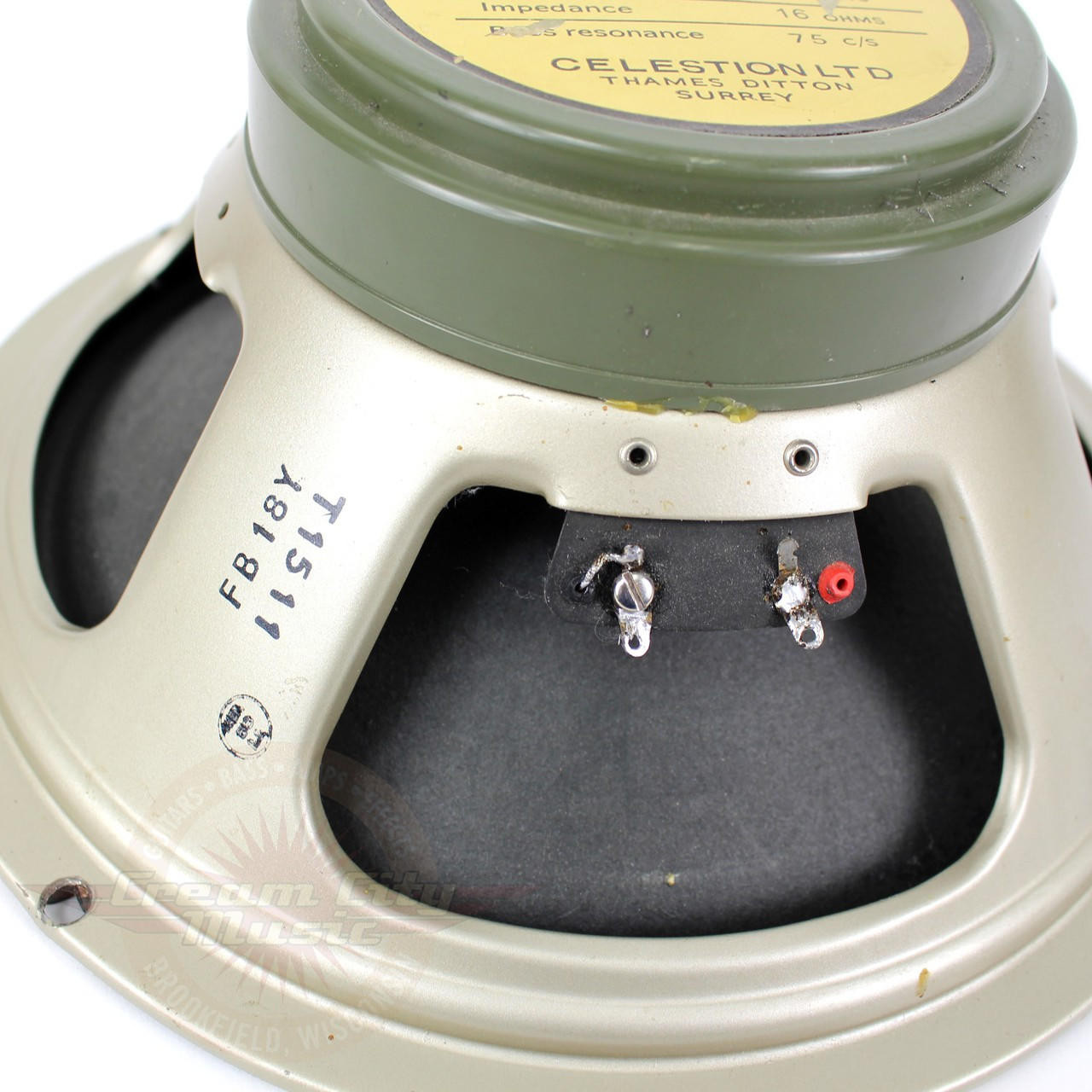 Celestion Pre-rola G12M グリーンバック 幻の20W仕様 - 楽器/器材